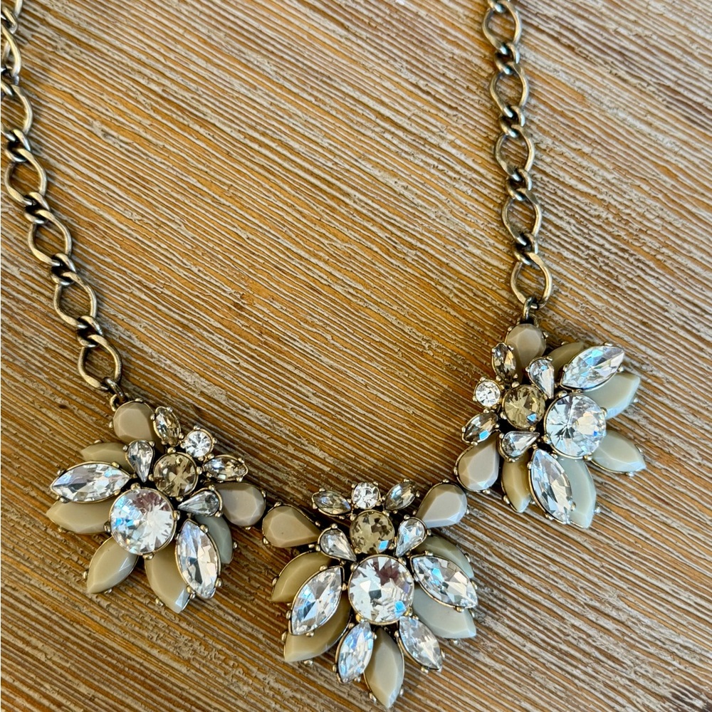 J.Crew Floral Necklace